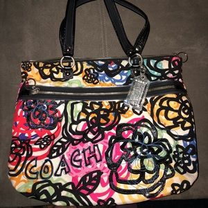 Coach Poppy line tote